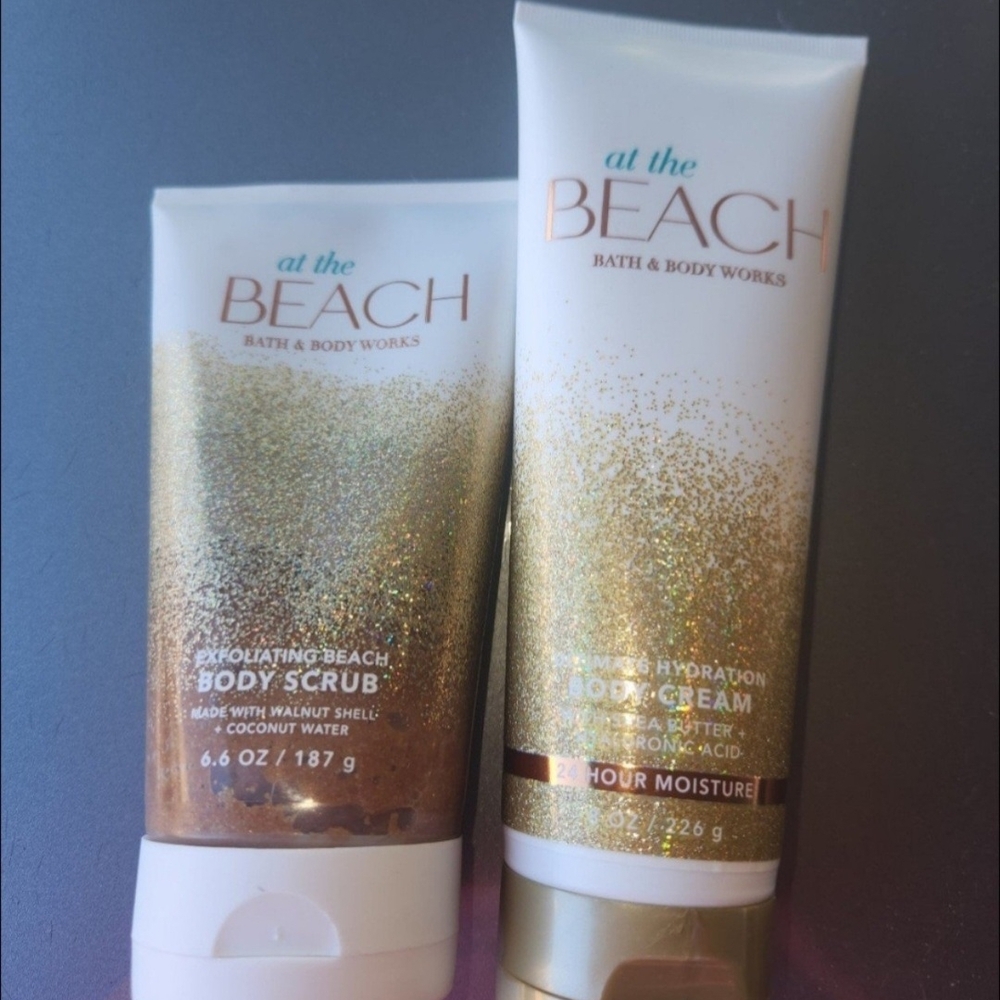 Bath & Body Works Gold Exfoliant & Scrub